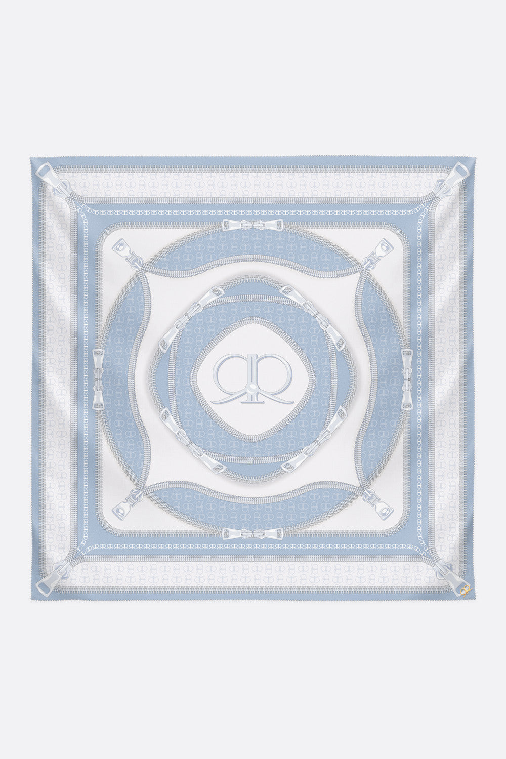 RR Zipperr Scarf in Powder Blue
