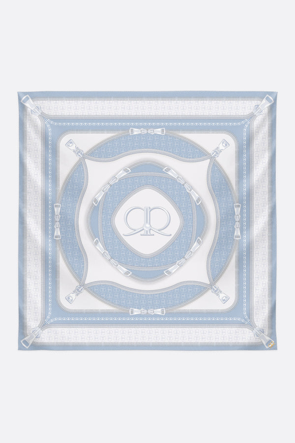 RR Zipperr Scarf in Powder Blue