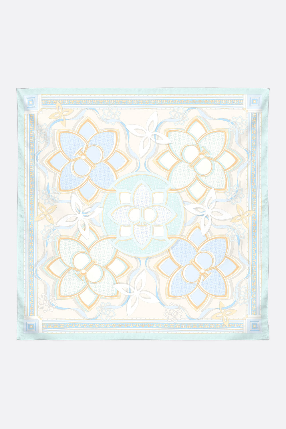 Rebirrth Silk Scarf in Soft Mint