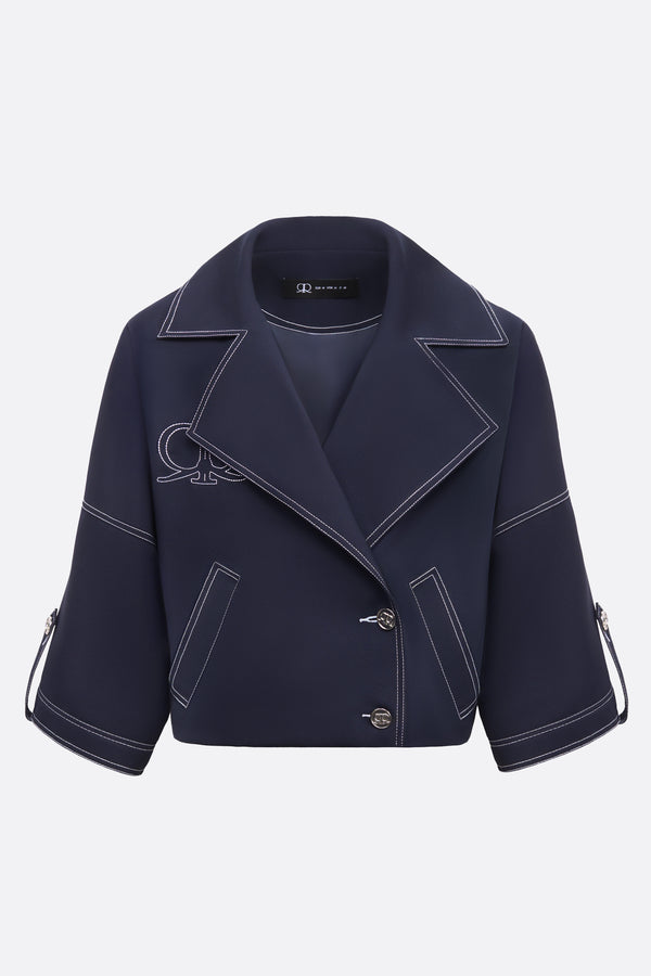 Sparrow Jacket in Navy Blue