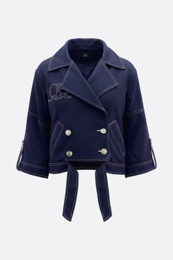 Sparrow Jacket in Navy Blue
