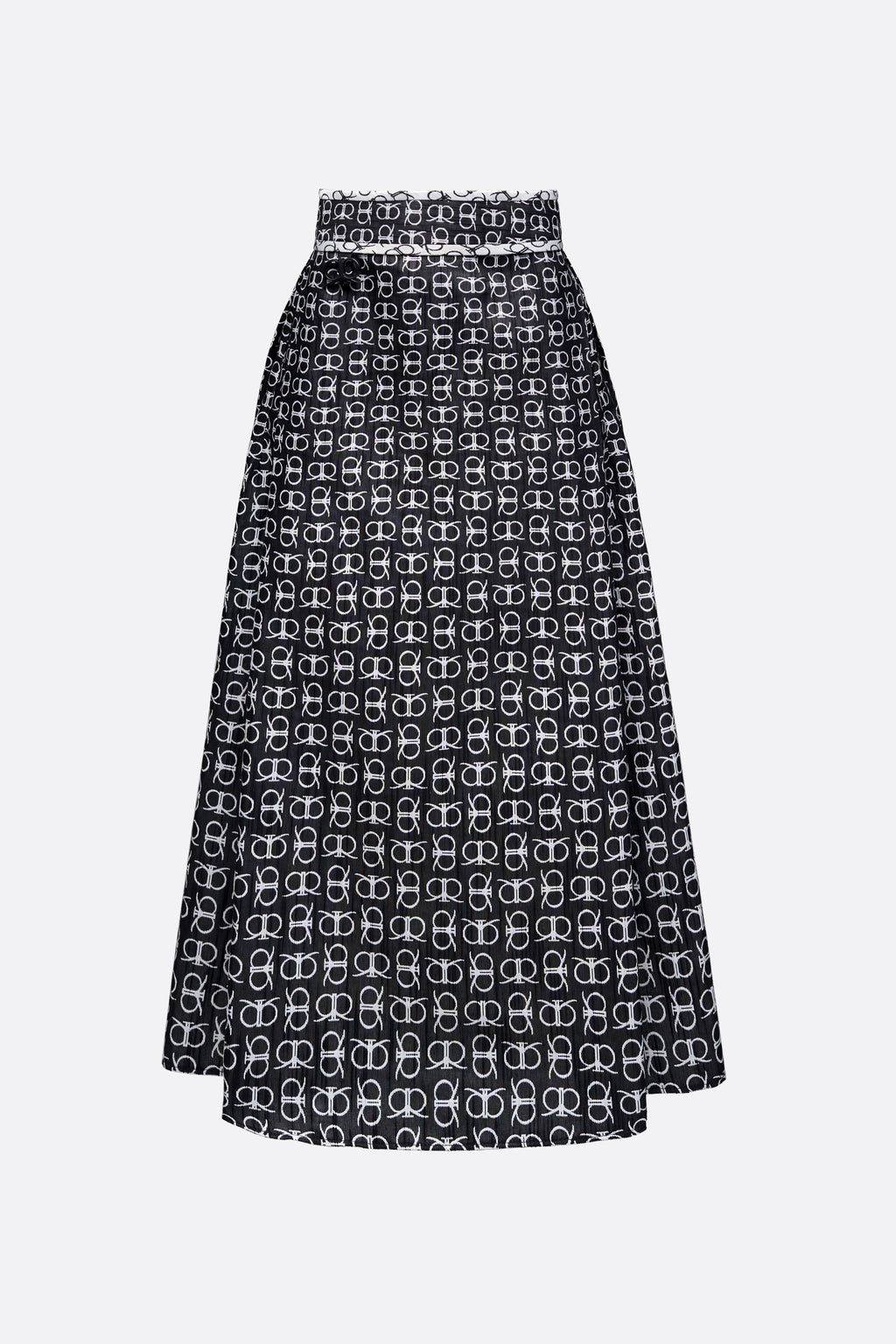 Virrna Skirt in Black White