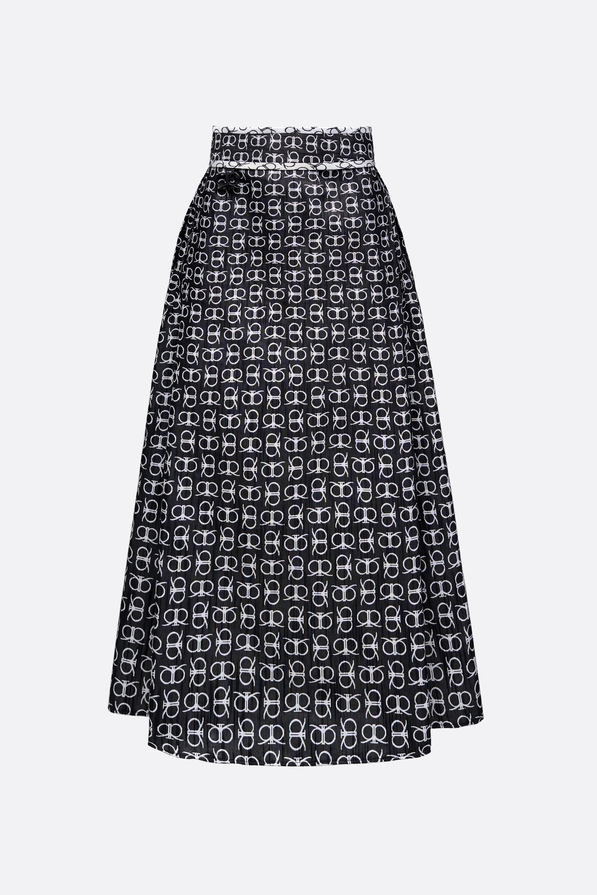Virrna Skirt in Black White