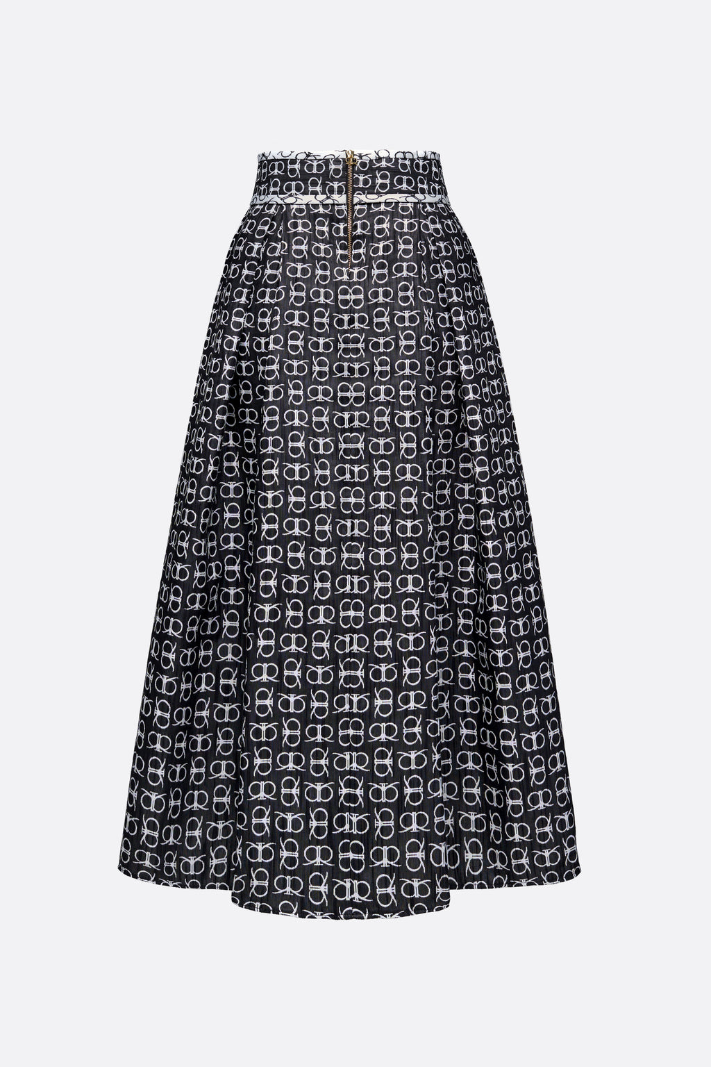 Virrna Skirt in Black White
