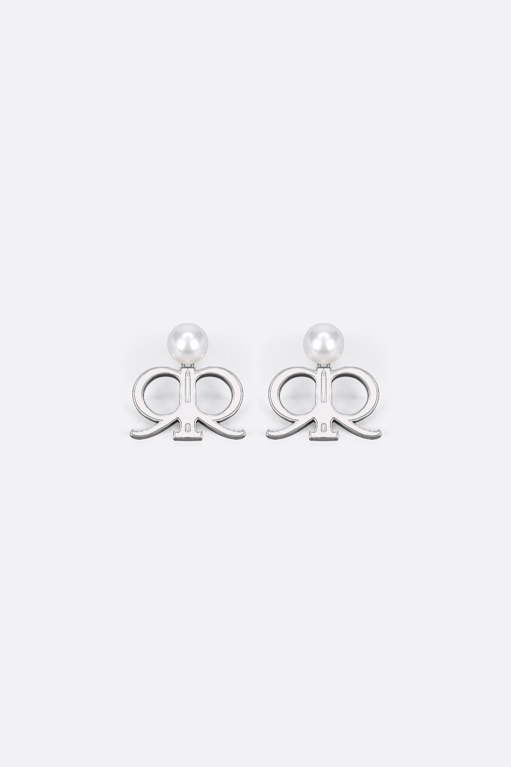 Derrica Earring in White Silver