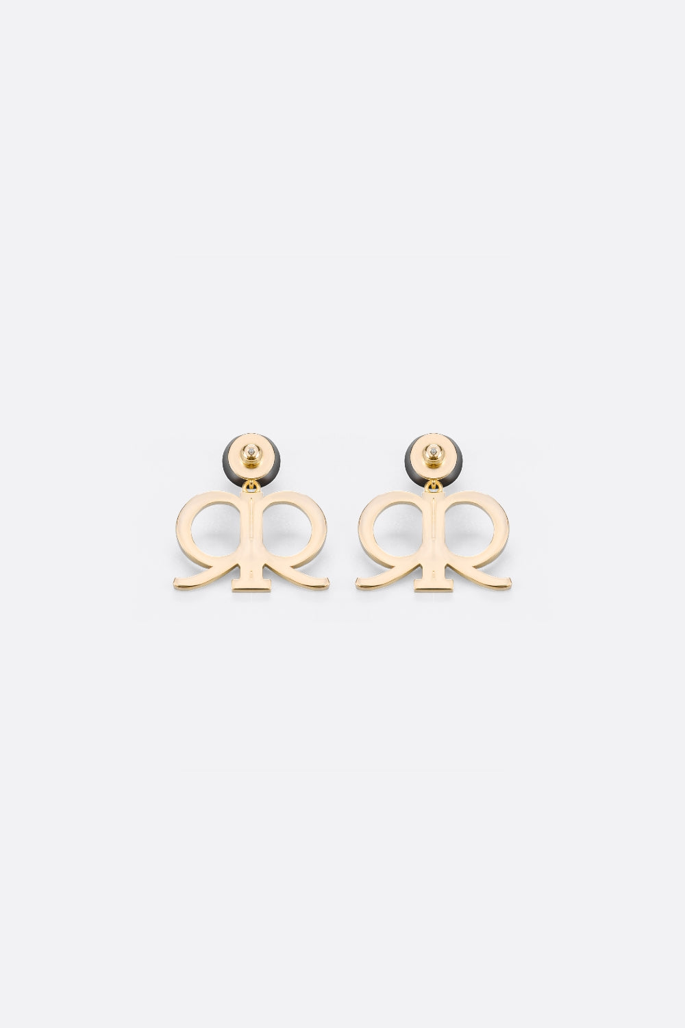 Derrica Earring in Black Gold